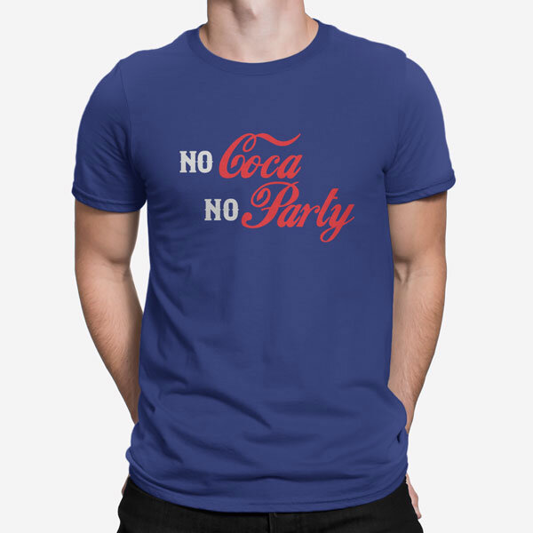 Moška kratka majica Coca Party