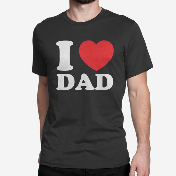 Moška kratka majica I Love Dad
