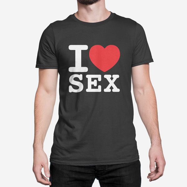 Moška kratka majica I Love Sex