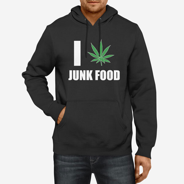 Moški pulover s kapuco Junk Food