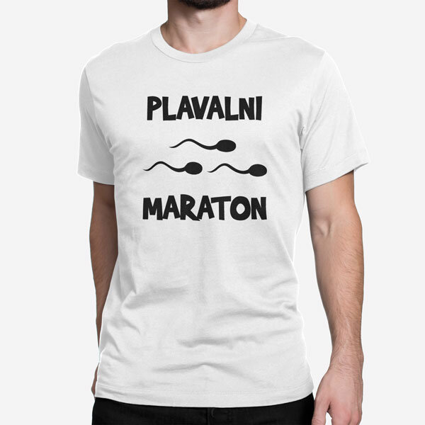 Moška kratka majica Plavalni Maraton