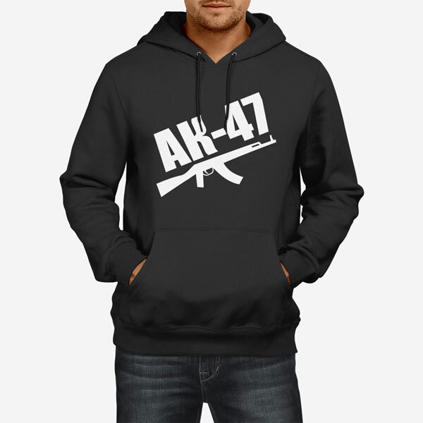 Moški pulover s kapuco AK 47