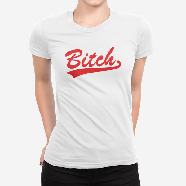 Ženska kratka majica Bitch
