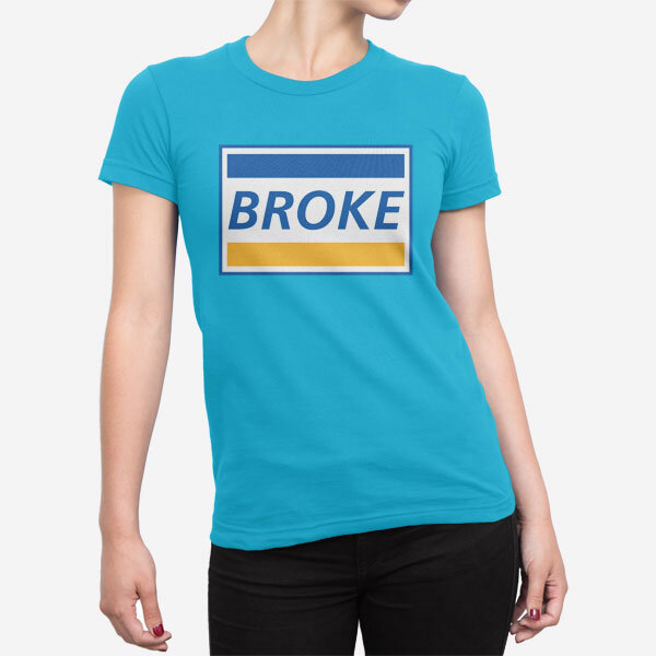 Ženska kratka majica Broke