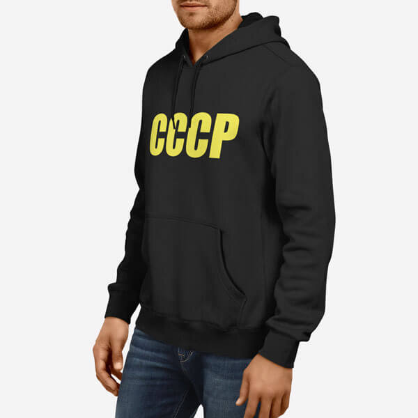Moški pulover s kapuco CCCP