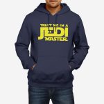 Moški pulover s kapuco Jedi Master