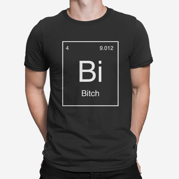 Moška kratka majica Periodni element Bi
