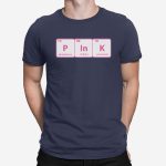 Moška kratka majica Periodni element Pink