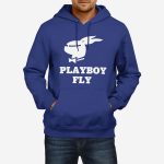 Moški pulover s kapuco Playboy Fly