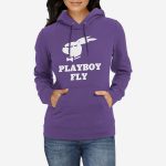 Ženski pulover s kapuco Playboy Fly