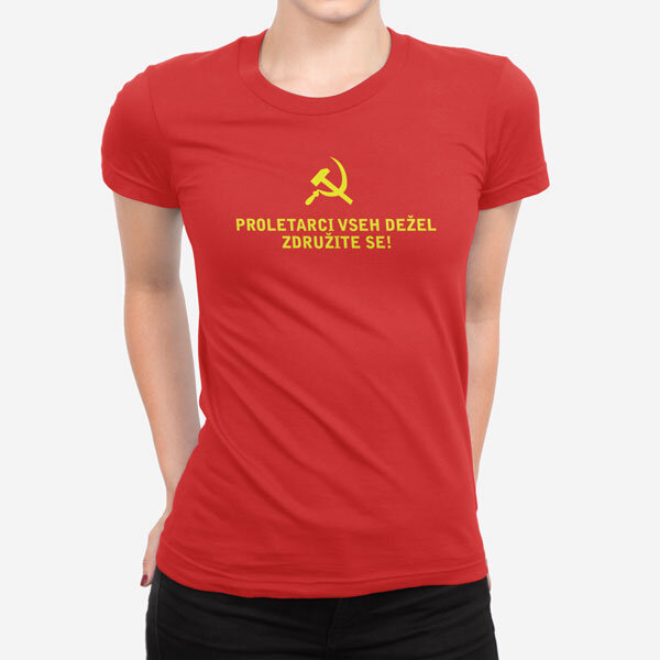 Ženska kratka majica Proletarci