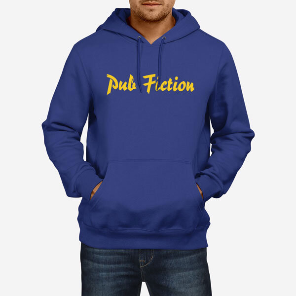 Moški pulover s kapuco Pub Fiction