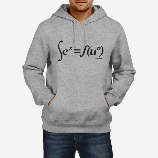 Moški pulover s kapuco Sex formula