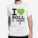 Moška kratka majica I Love Roll a Joint