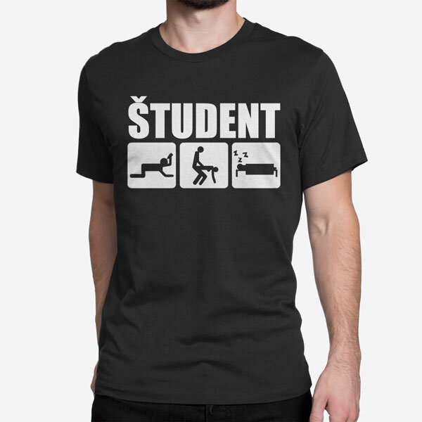 Moška kratka majica Študent