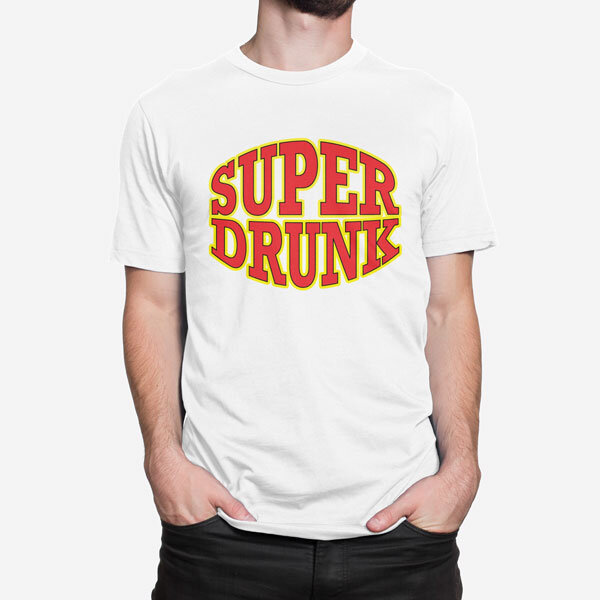 Moška kratka majica Super Drunk