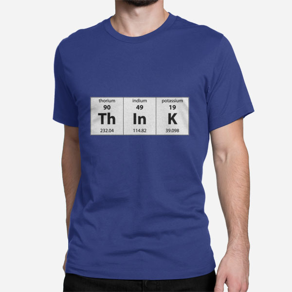 Moška kratka majica Periodni element Think