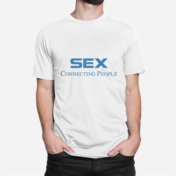 Moška kratka majica Sex Connecting People