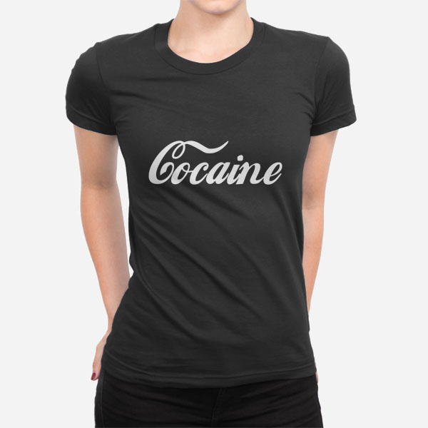 Ženska kratka majica Cocaine