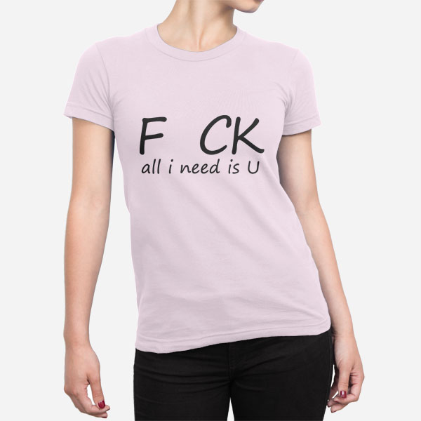 Ženska kratka majica F ck