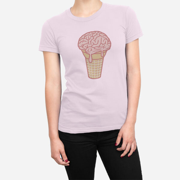 Ženska kratka majica Ledeni možgani