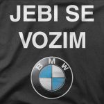 Design Jebi se vozim BMW