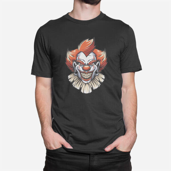 Moška majica Strašljivi klovn
