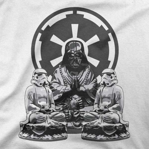 Majica Zen Vader meditacija