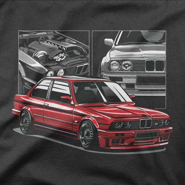 Majica BMW M3 E30