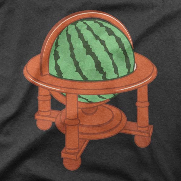 Motiv majice Globus lubenica