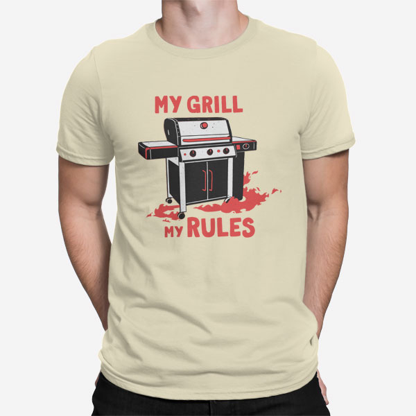 Moška kratka majica Grill pravila