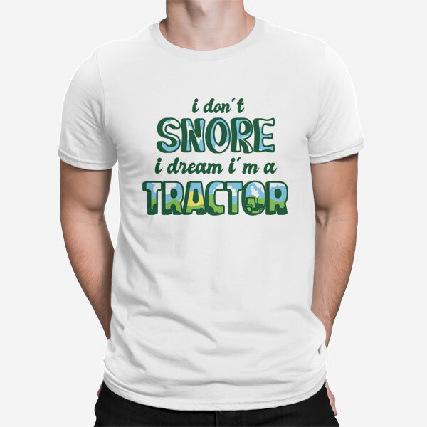 Moška majica Sanjam traktor