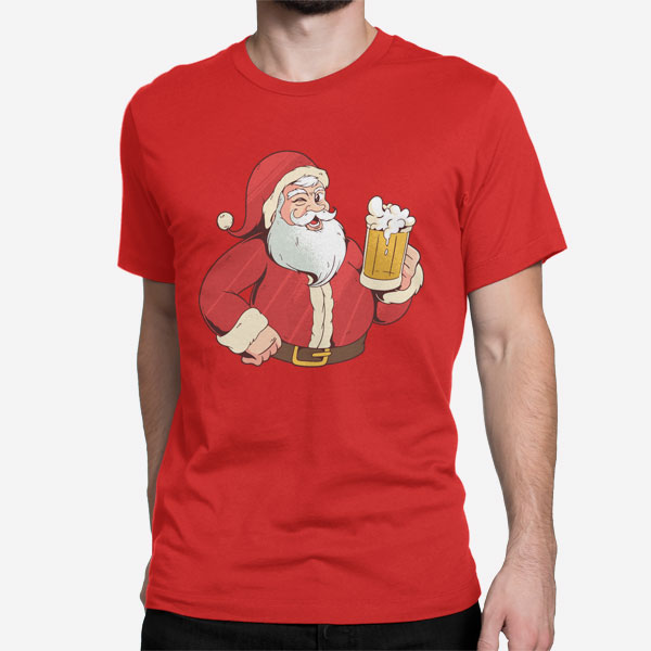 Moška majica Božičkovo pivo