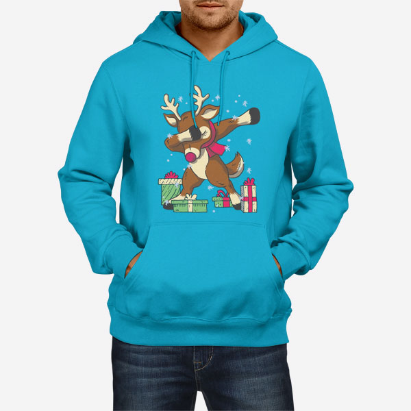 Moški pulover s kapuco Rudolf