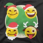 Motiv Božični emoji