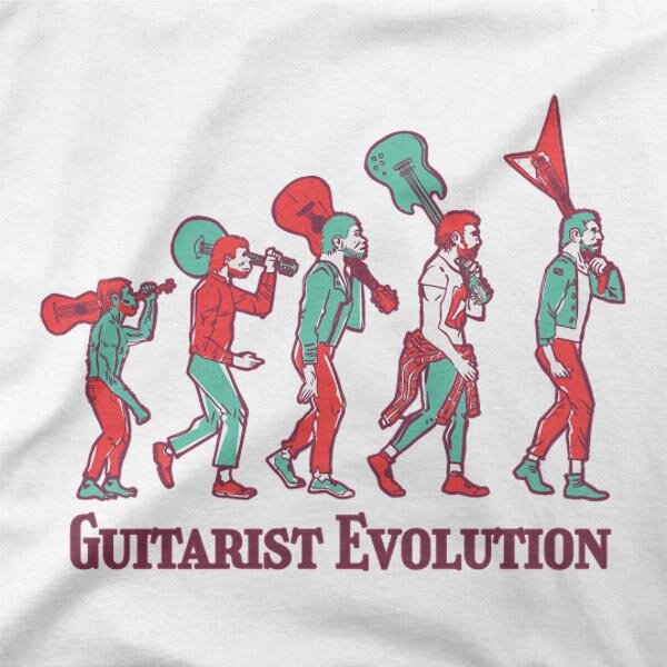 Motiv Evolucija kitarista