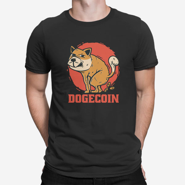 Moška kratka majica Dogecoin