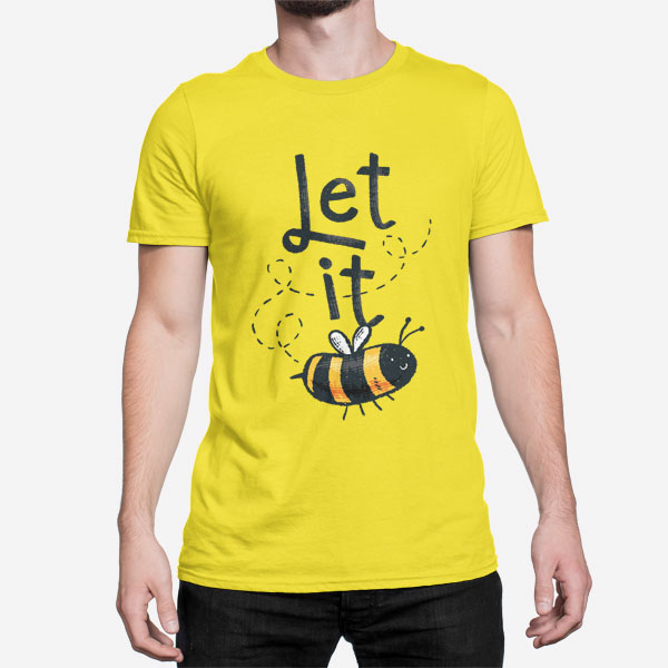 Moška majica Let It Bee