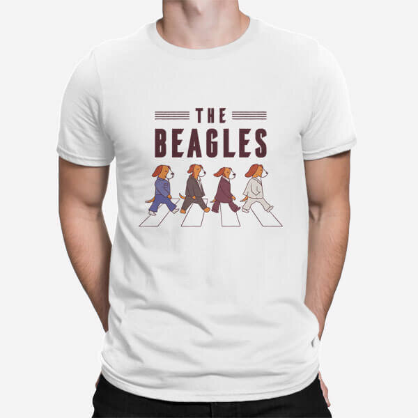 Moška kratka majica The Beagles