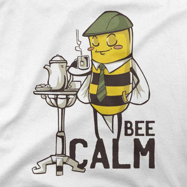 Motiv majice Bee Calm