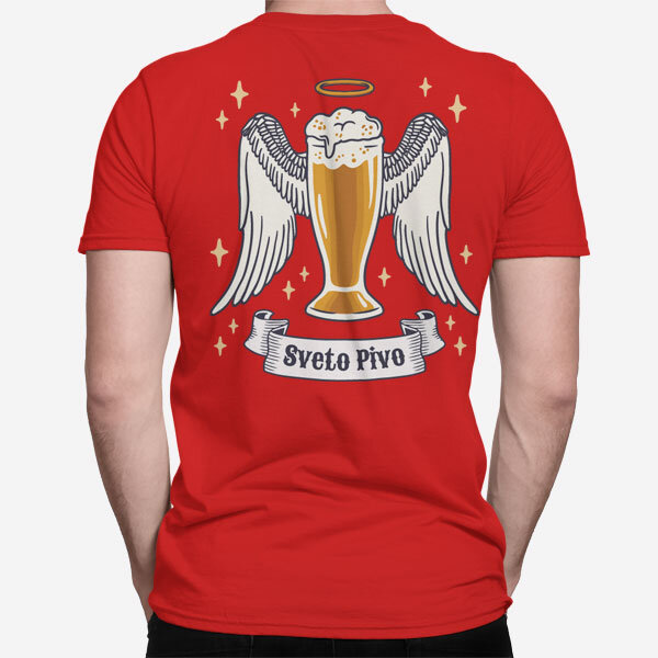 Moška majica majica Sveto pivo