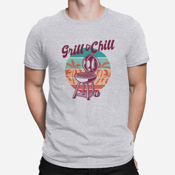 Moška kratka majica Grill and Chill