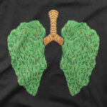 Motiv Cannabis pljuča