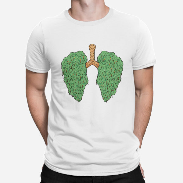 Moška kratka majica Cannabis pljuča