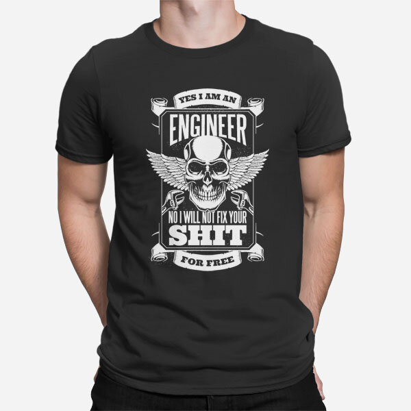 Moška majica kratek rokav Inženir