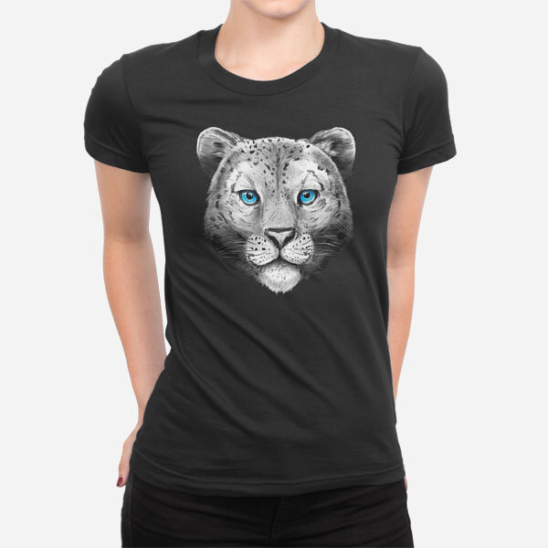 Ženska majica Snežni leopard