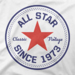 Majica All star since 1973