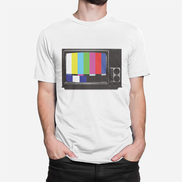 Moška majica Retro televizija