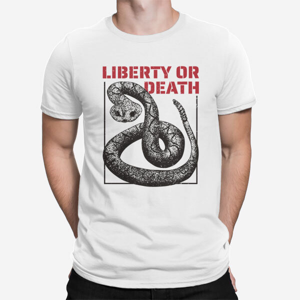 Moška majica kratek rokav Svoboda ali smrt