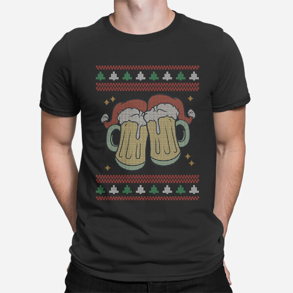 Moška majica Christmas beer